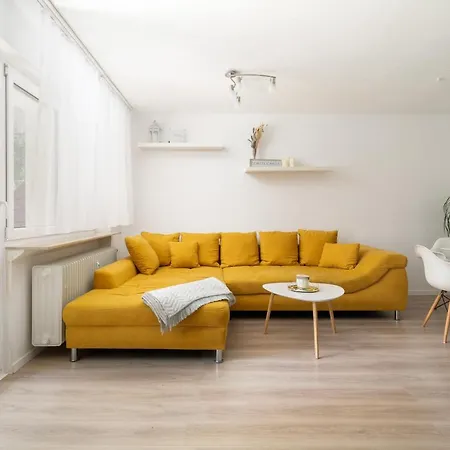 דירה Unique Gemutliche 3 Im Hotelviertel Inkl Stellplatz 700 Meter Zum Solemar באד דירהיים